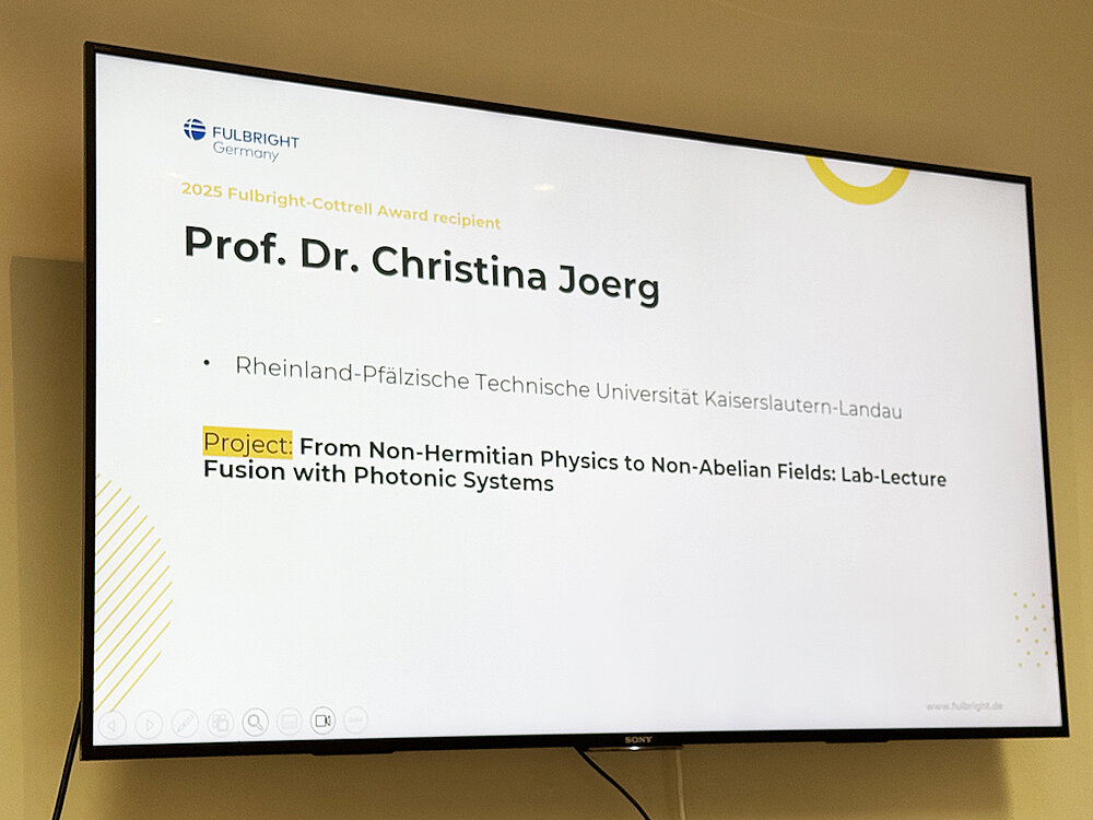 Christina Joerg ausgezeichnet in Abwesenheit