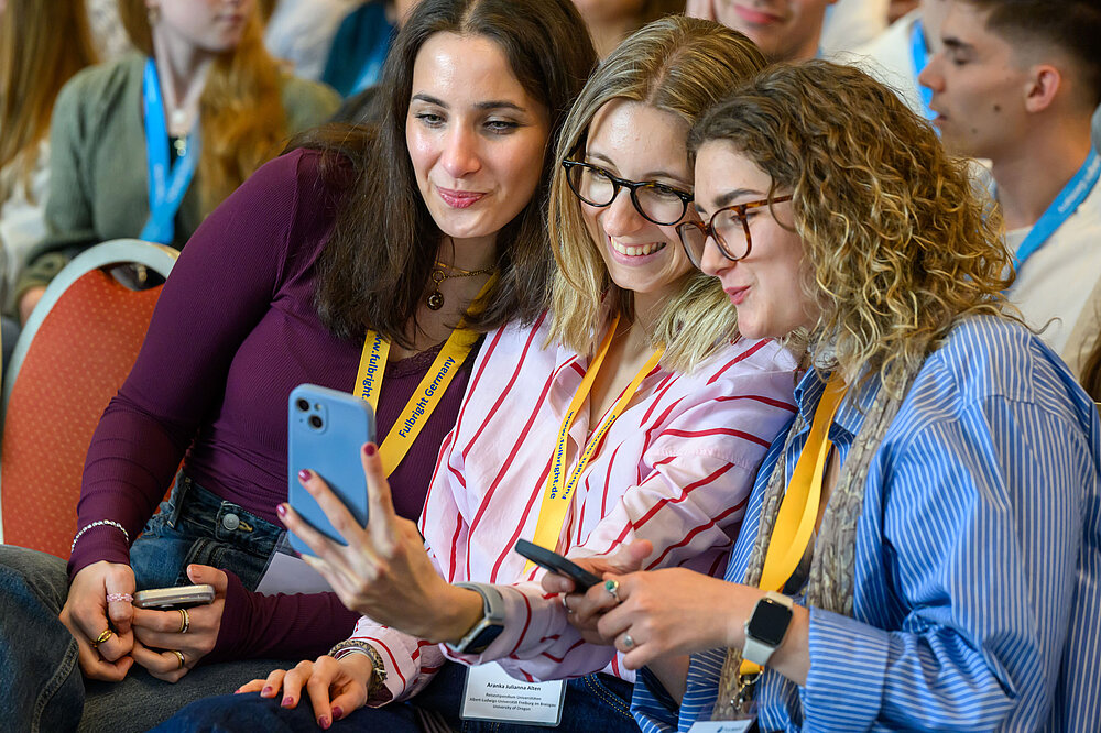 Begrüßung der Stipendiat:innen 