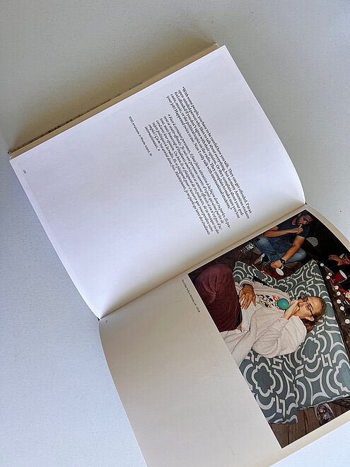 Einblick in das Buch "The Americans I met" von Viktor Hübner